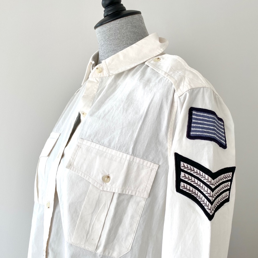 🎖All Saints Patch Military Shirt🎖